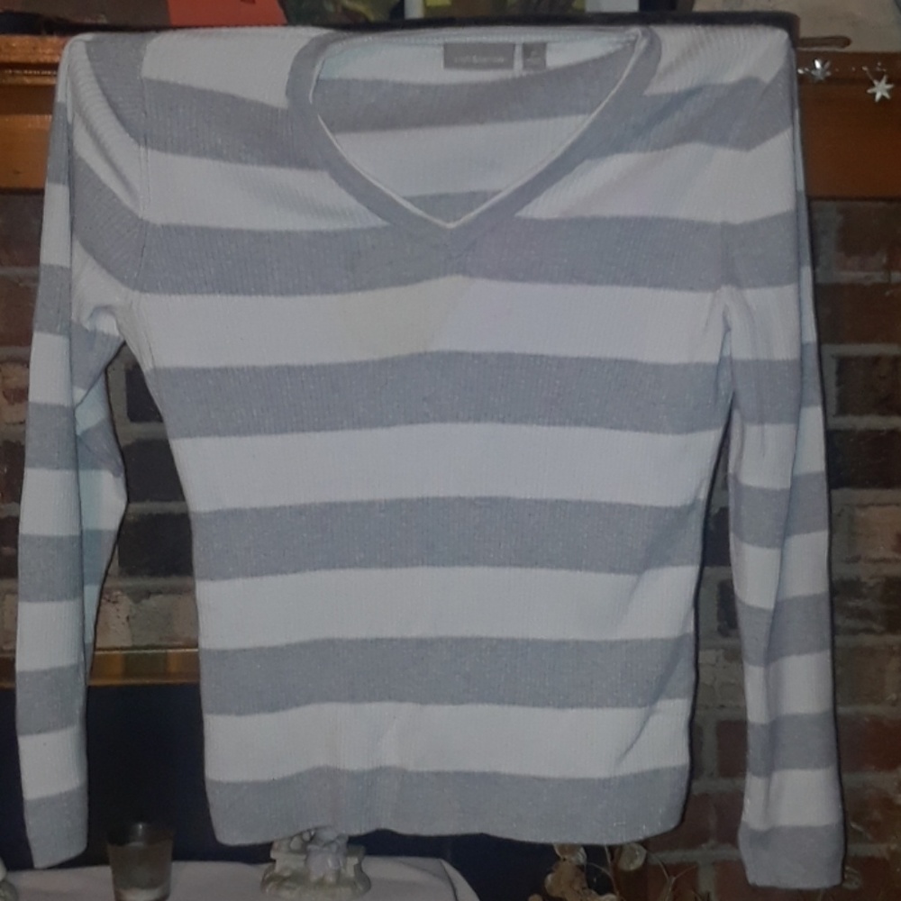 lond sleev strriped shirt
